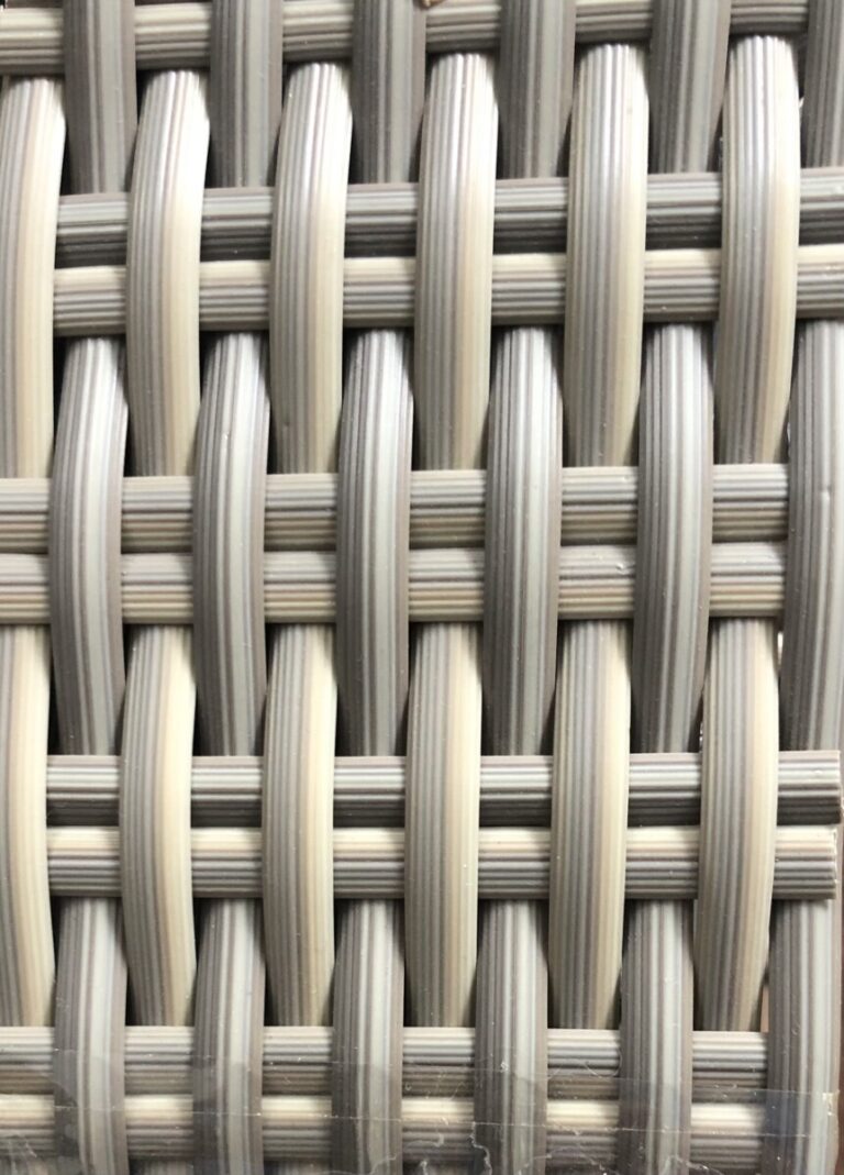 Cubu Grey Synthetic Flat Weave